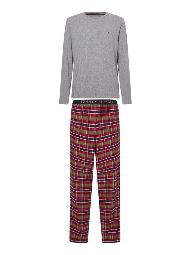 Tommy Hilfiger Flannel Pyjamas T-shirt i 100% bomuld