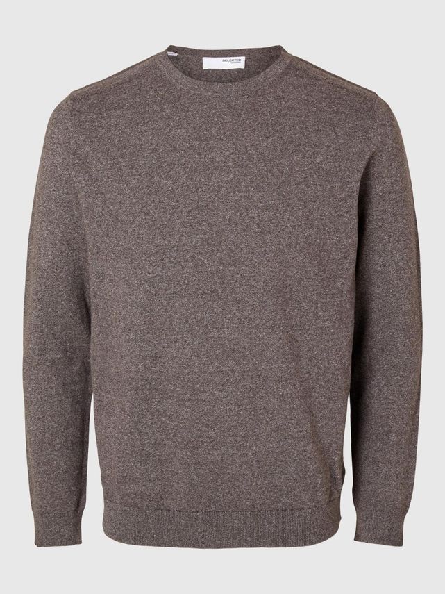 Slhberg Crew Neck B Noos fra Selected