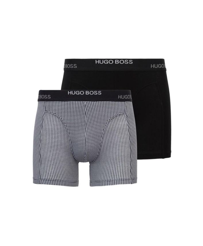 Hugo Boss Boxer Briefs 2-pak med print – Fantastisk tilbud!