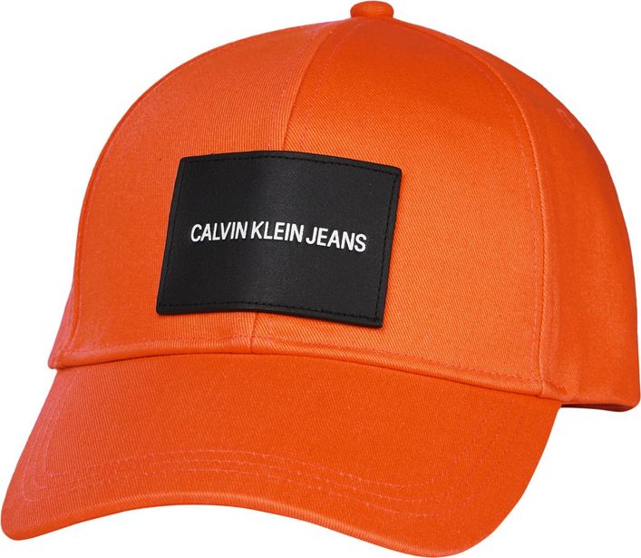 Calvin Klein Patch Cap – Stilfuld hovedbeklædning på udsalg!