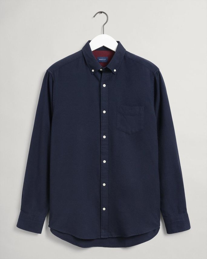 D2. Reg Herringbone Flannel Bd fra Gant
