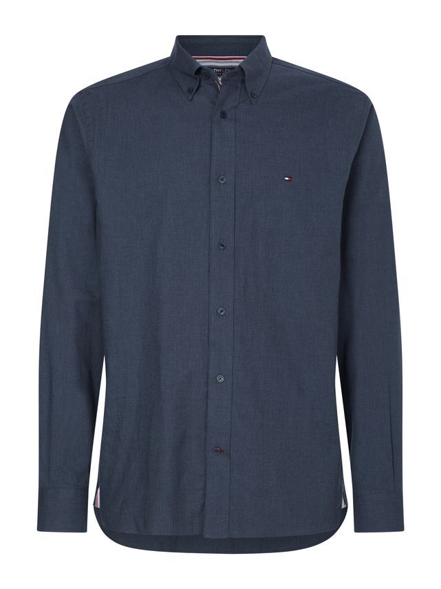 Tommy Hilfiger Flex Herringbone Skjorte – Fantastisk tilbud!