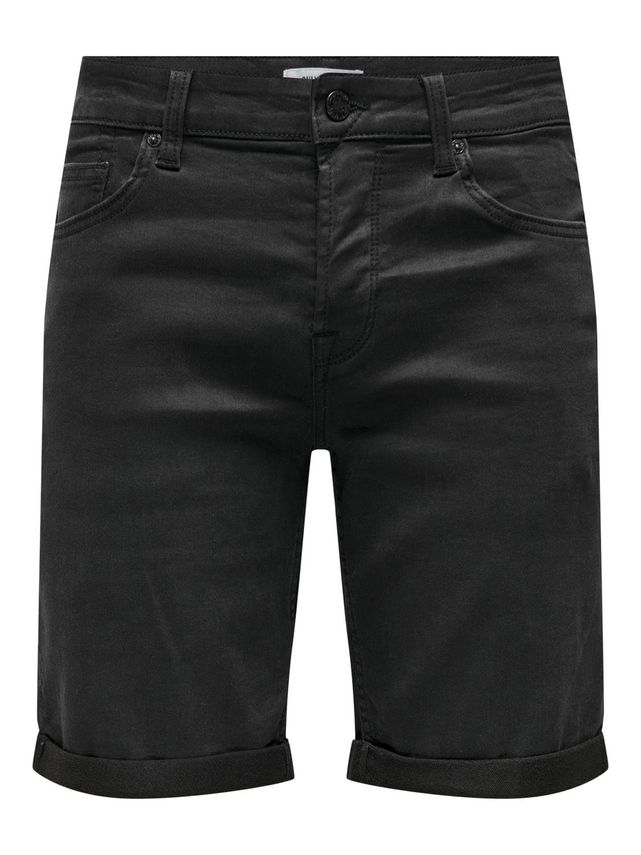 Onsply Life Reg Blk Jogging Shorts - Fantastisk tilbud!