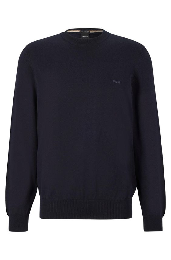 BOSS Pacas L Sweatshirt med Broderet Logo - Stil og Komfort