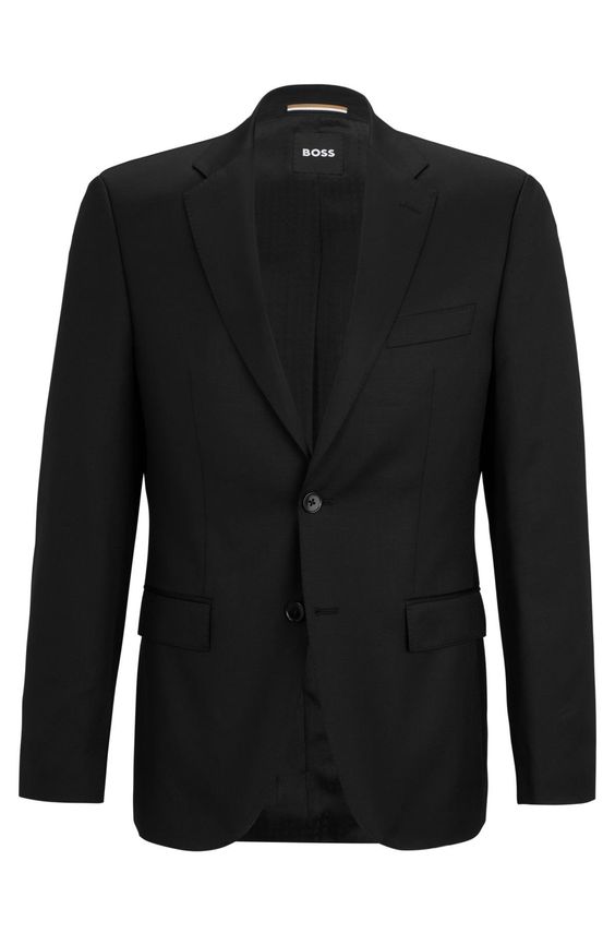 BOSS H Jeckson Blazerjakke i 100% Uld - Fantastisk Tilbud!