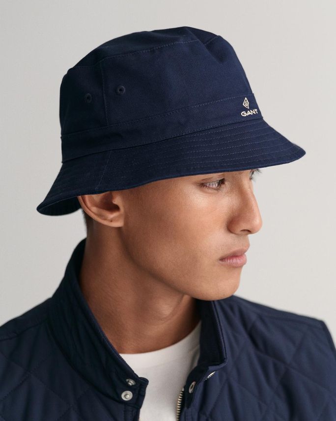 Gant D1. Bucket Hat – Stilfuld hovedbeklædning på udsalg!