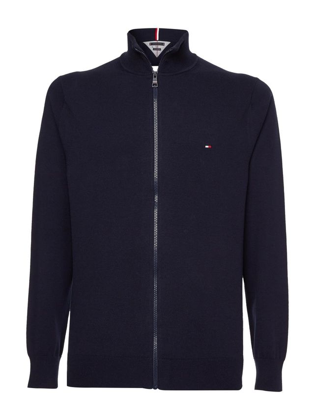 Tommy Hilfiger 1985 Zip Through - Fuld lynlåssweater på udsalg!