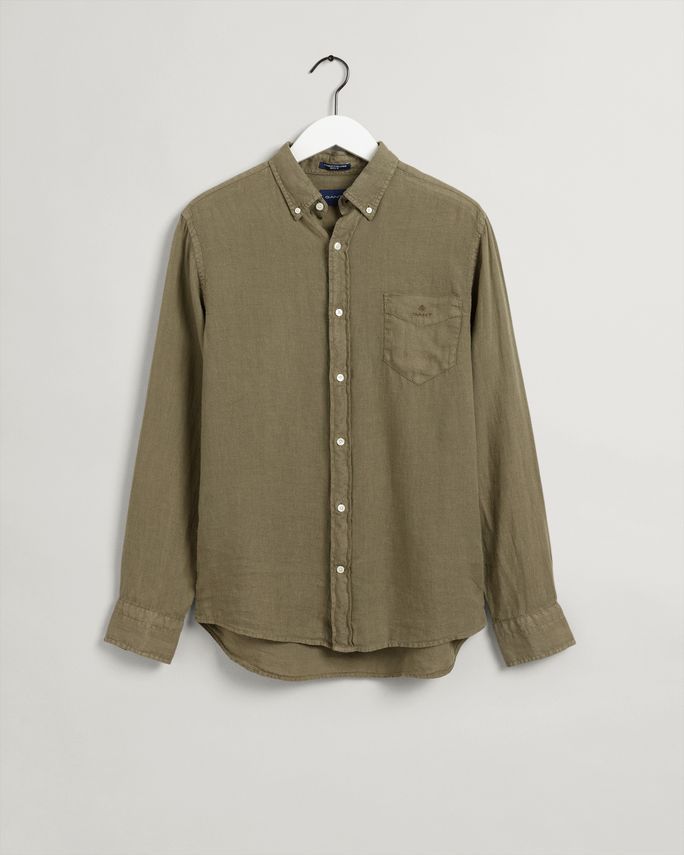 D2. Reg Ut Gmnt Dyed Linen Bd fra Gant