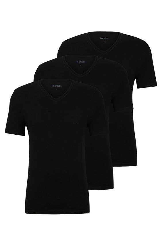 3-pak klassiske BOSS t-shirts – Black Friday tilbud!