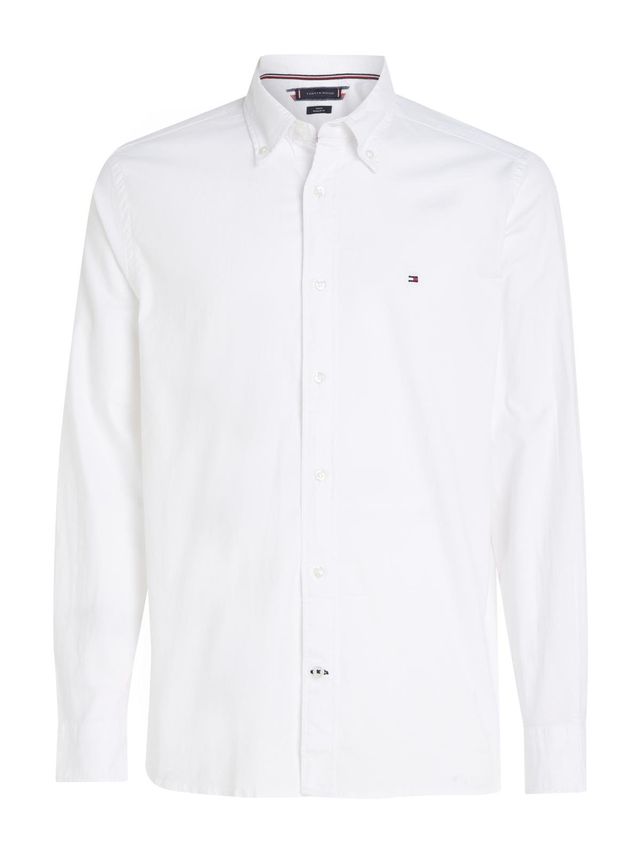 Tommy Hilfiger Core 1985 Flex Oxford Skjorte på udsalg