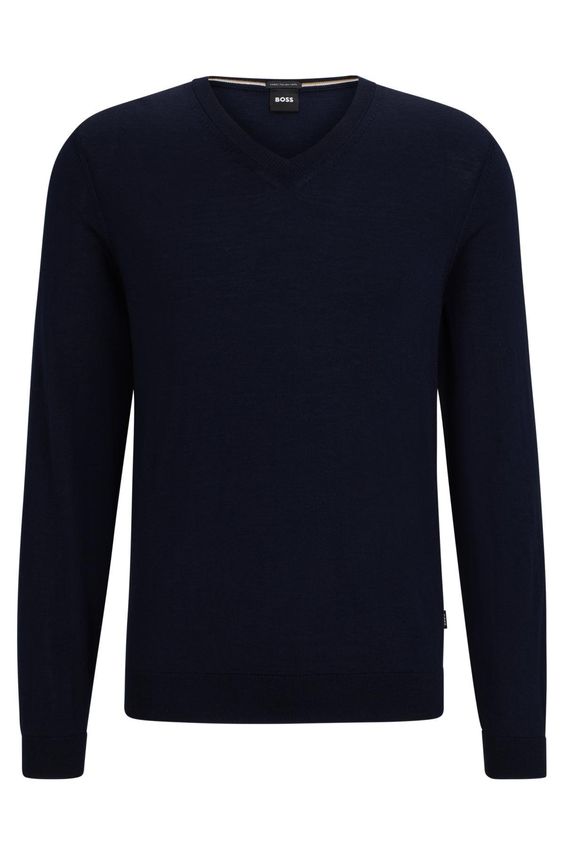 BOSS V-hals sweatshirt Melba P 10241495 på udsalg!