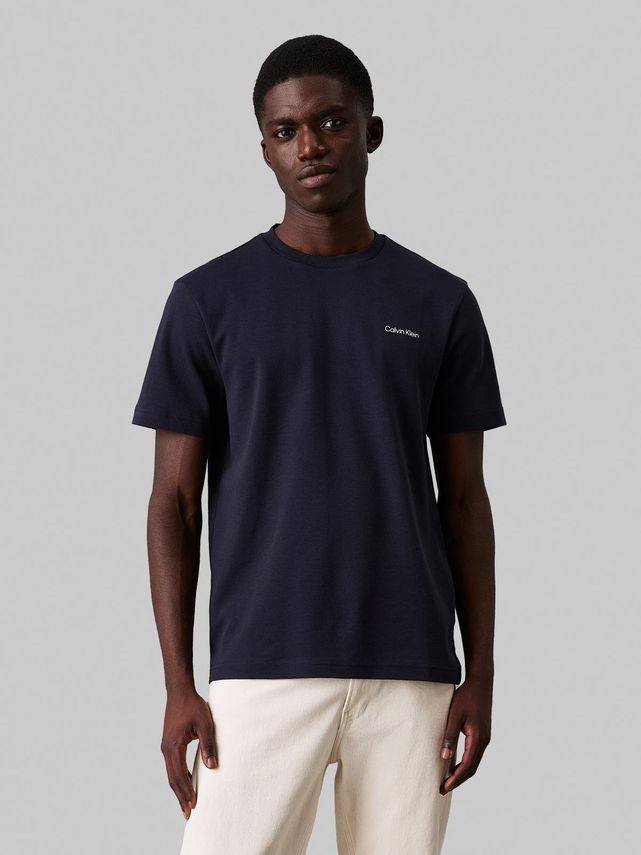 Calvin Klein Micro Logo Interlock T-shirt på tilbud
