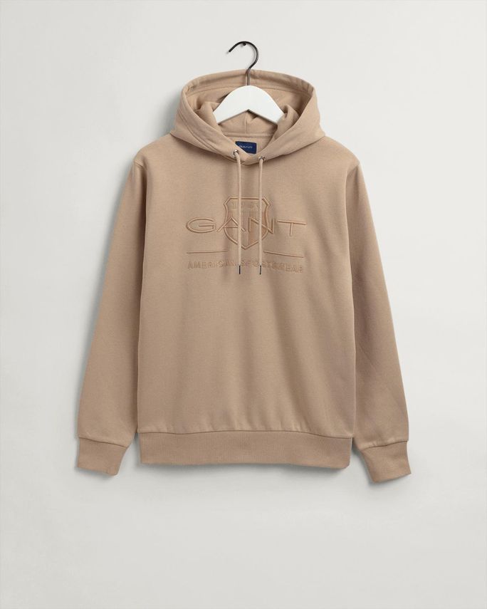 Tonal Archive Shield Hood fra Gant