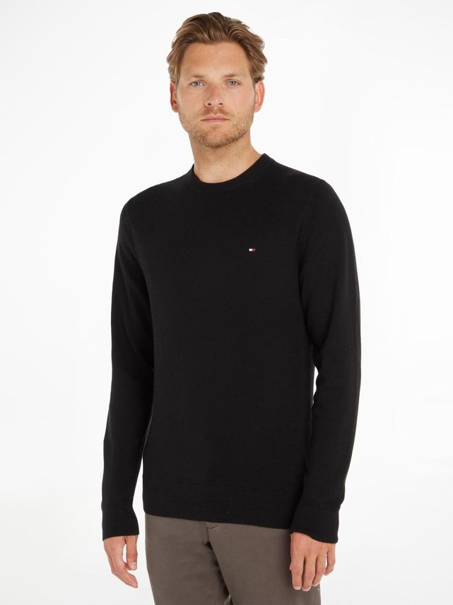 Tommy Hilfiger Pima Cashmere Crew Neck – Fantastisk Tilbud!