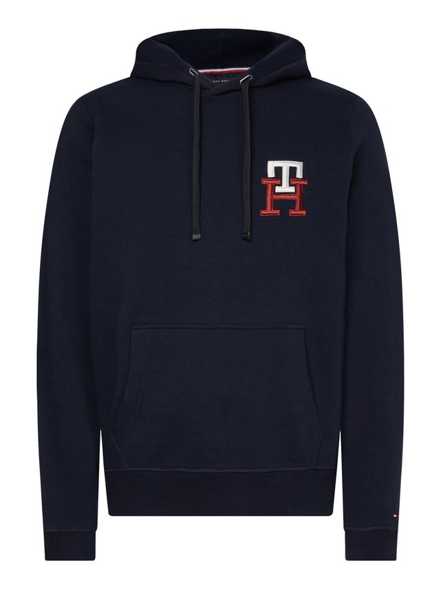 Tommy Hilfiger Essential Monogram Hættebluse – Tilbud!