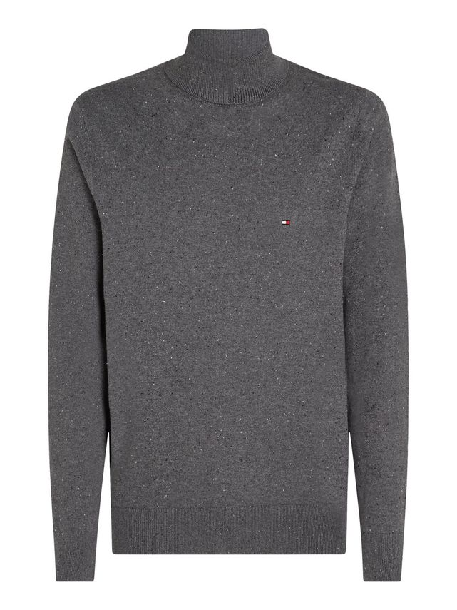 Pima Org Ctn Cashmere Roll Neck fra Tommy Hilfiger