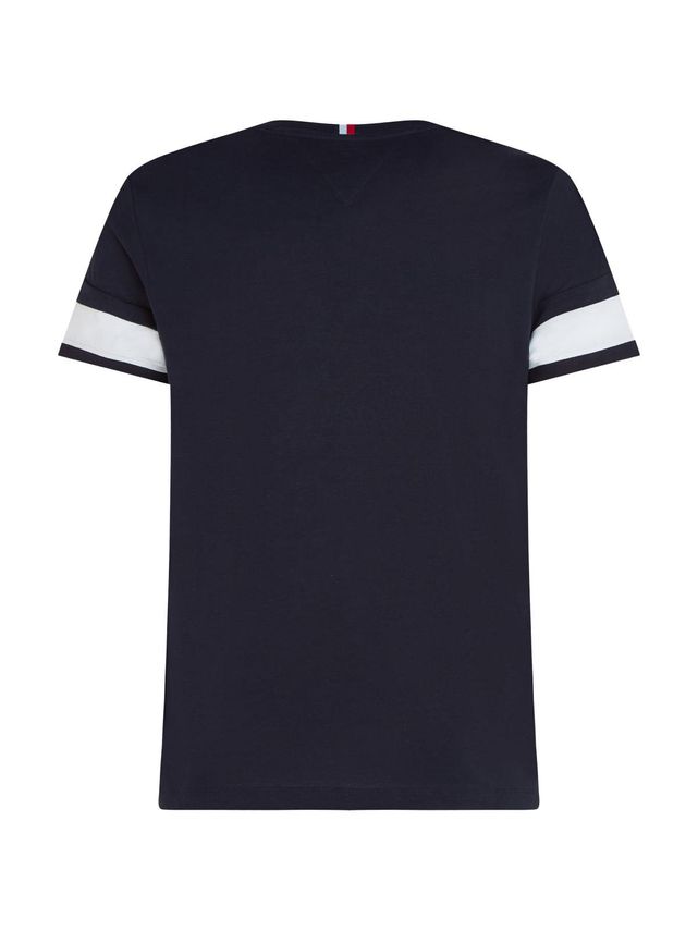 Colorblock Placement Tee fra Tommy Hilfiger