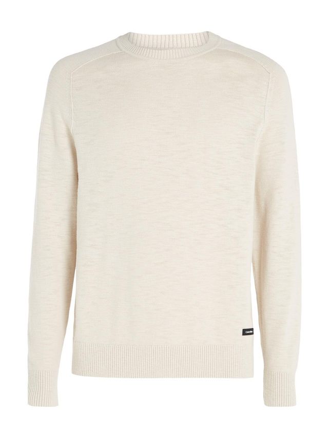 Slub Texture Sweater fra Calvin Klein