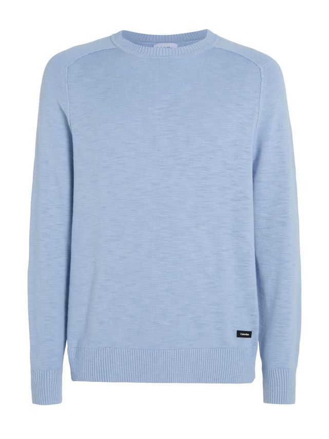 Slub Texture Sweater fra Calvin Klein