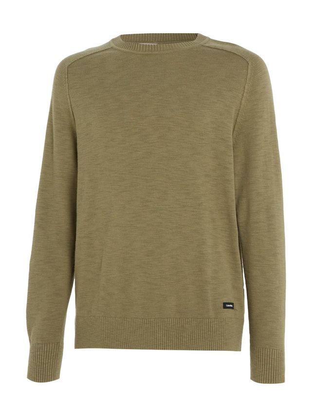 Slub Texture Sweater fra Calvin Klein