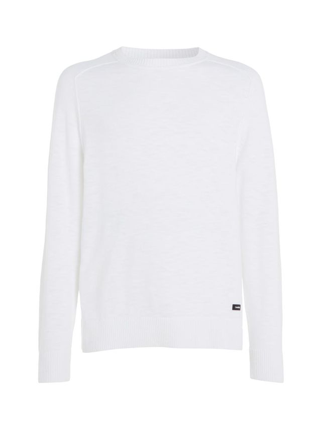 Calvin Klein Slub Texture Sweater - Fantastisk tilbud!