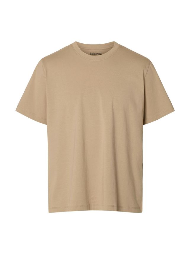 Slhaspen Ss O Neck Tee W Noos fra Selected