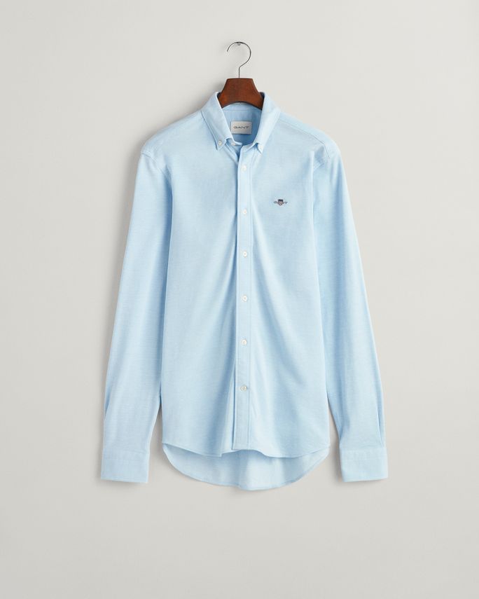Reg Jersey Pique Shirt fra Gant