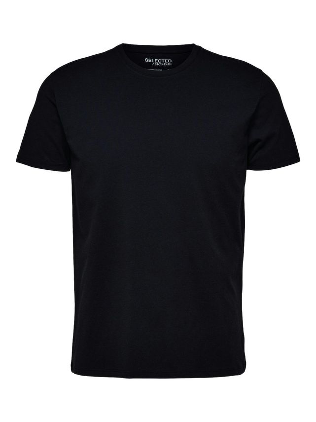 Slhael Ss O Neck Tee Noos fra Selected