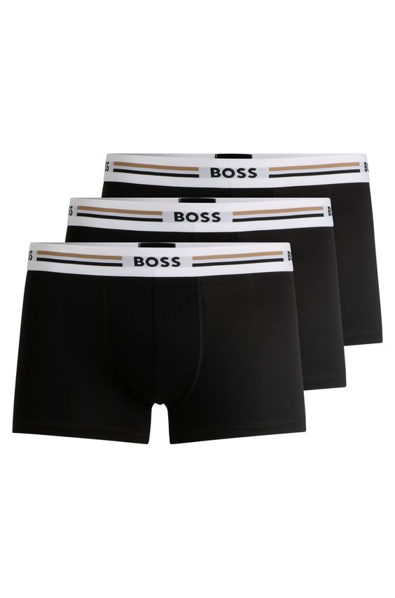 Boss Black Trunk 3p Revive – Fantastisk tilbud på underbukser!