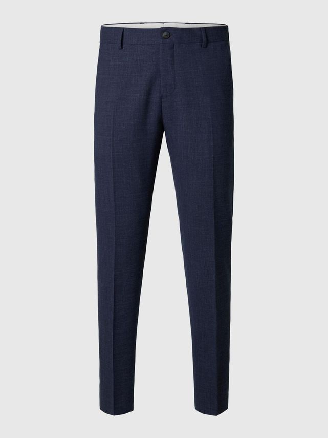 Slhslim Oasis Linen Trs Noos fra Selected