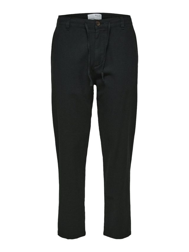 Selected Slh172 Slimtape Brody Linned Bukser - Tilbud!