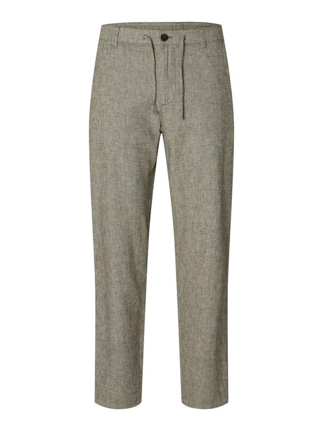 Slh172 Slimtape Brody Linen Pant No fra Selected