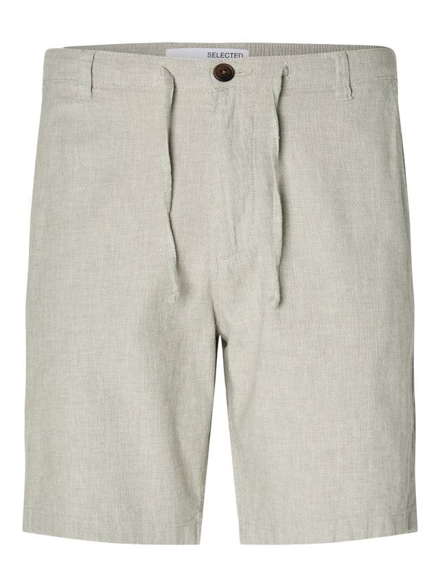 Slhregular Brody Linen Shorts Noos fra Selected