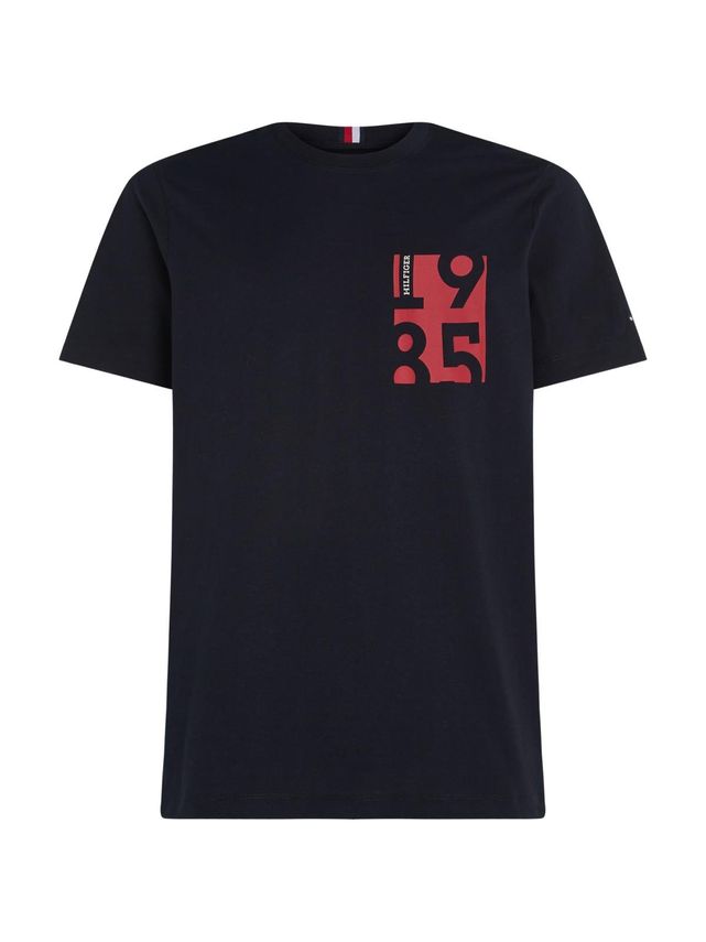 Chest Print Tee fra Tommy Hilfiger