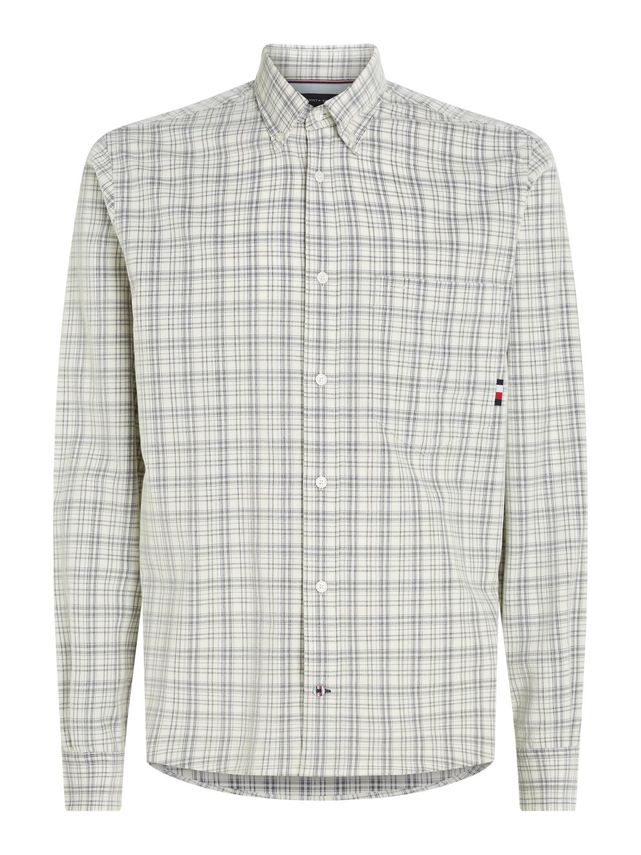 Small Corduroy Tartan Rf Shirt fra Tommy Hilfiger
