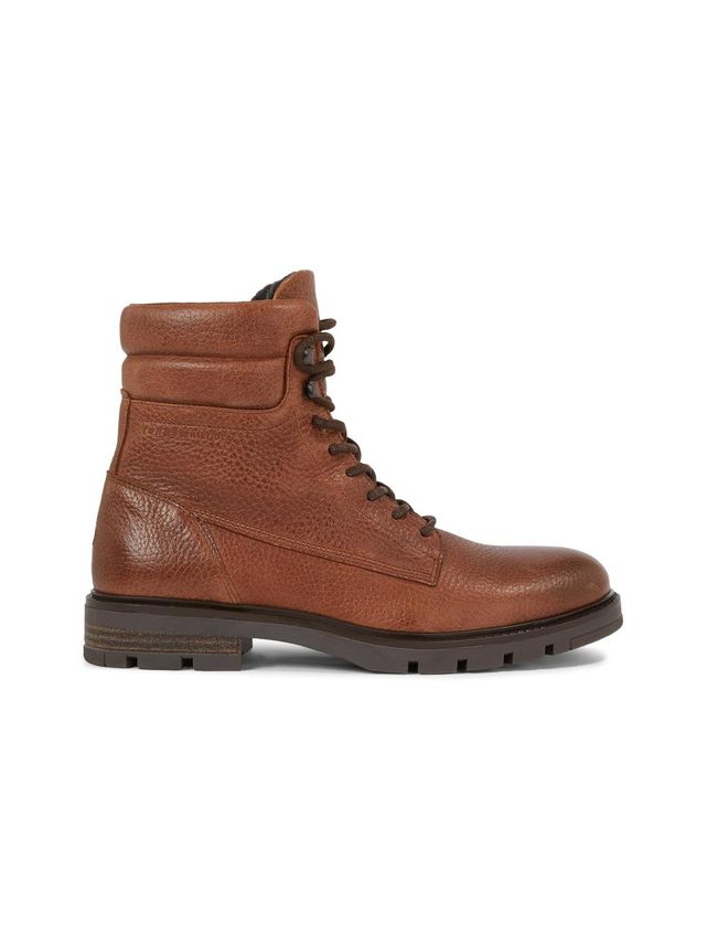 Varm Polstret Læder Støvle fra Tommy Hilfiger - Black Friday!
