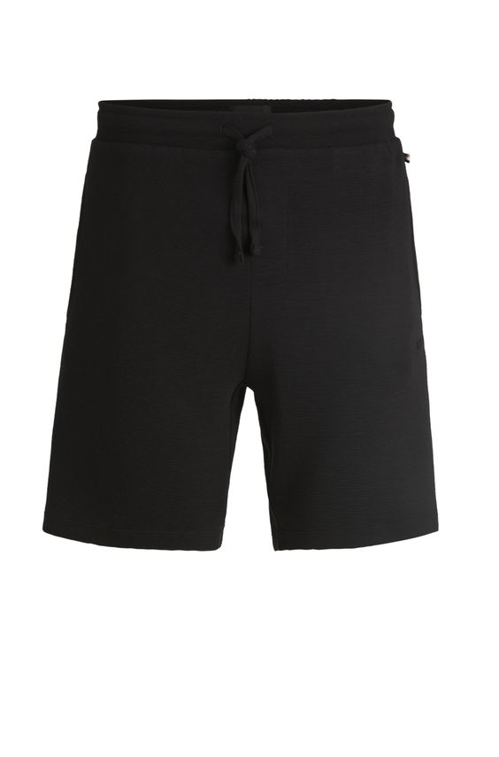 Rib Shorts 10257344 01 fra Boss Black