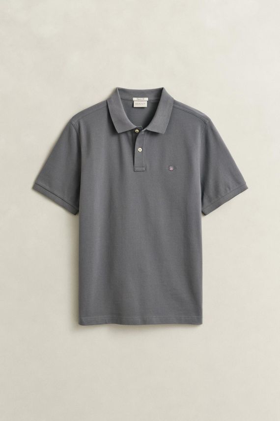 Reg Shield Ss Pique Polo fra Gant