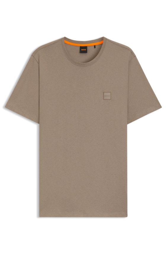 BOSS T-shirt i blød bomuldsjersey - Casual stil