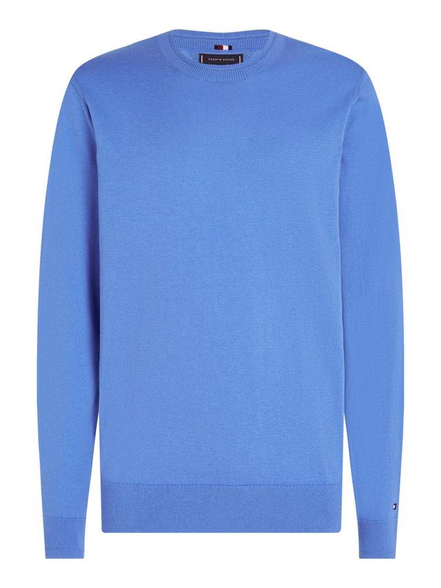 Dc Cotton Lyocell Crewneck fra Tommy Hilfiger