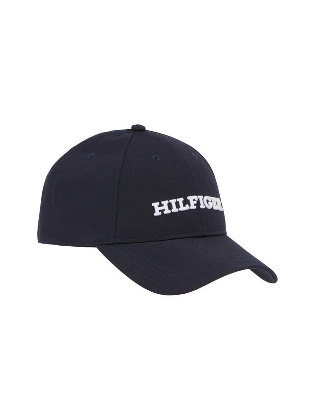 Th Monotype Canvas 6 Panel Cap fra Tommy Hilfiger