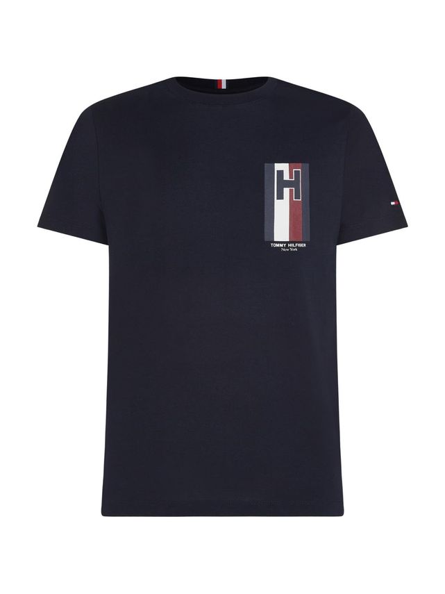 H Emblem Tee fra Tommy Hilfiger