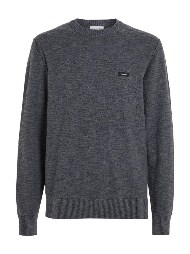 Winter Slub Crew Neck Sweater fra Calvin Klein