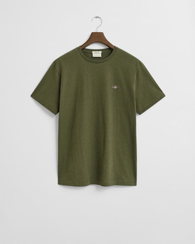 Reg Shield Ss T Shirt fra Gant
