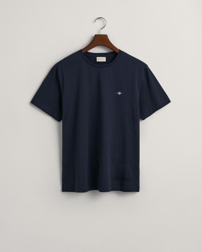 Reg Shield Ss T Shirt fra Gant