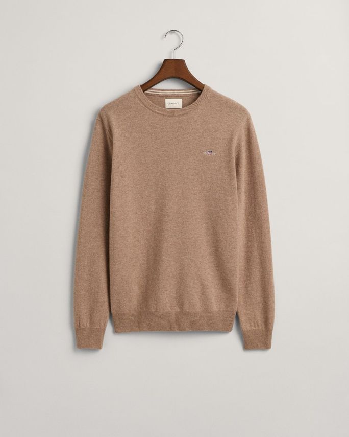 Superfine Lambswool C Neck fra Gant