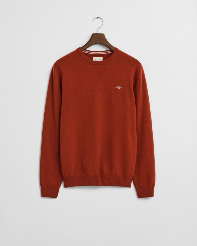 Superfine Lambswool C Neck fra Gant