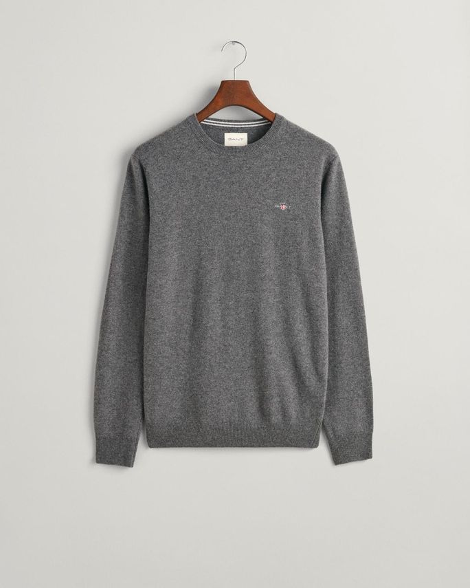Superfine Lambswool C Neck fra Gant