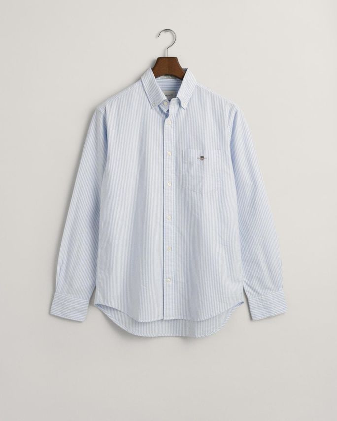 GANT Banker Stripe Skjorte – Stilfuld og Komfortabel