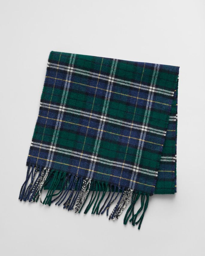 Multi Check Scarf fra Gant